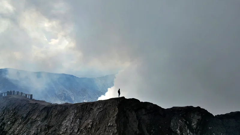 인도네시아 브로모 화산